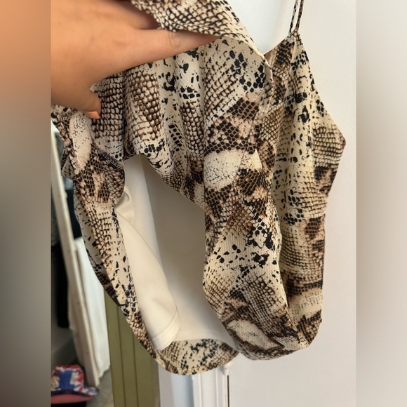 Women's Altard State spaghetti Strap Snake Print Tank - Picture 6 of 7